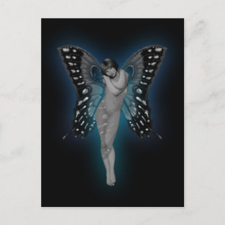 Cartão Postal Blue Glow Fairiy
