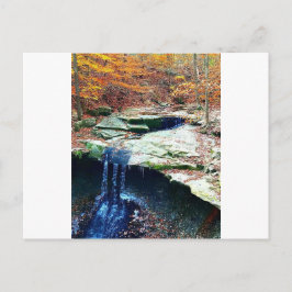 Cartão Postal Blue Hen Falls Cuyahoga National Park Ohio