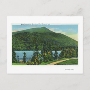 Cartão Postal Blue Mt Lake View of the Mountain