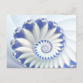 Cartão Postal Blue Nautilus
