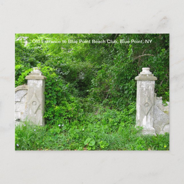 Cartão Postal Blue Point Beach Club (Frente)