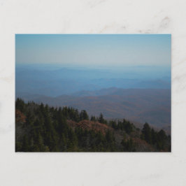 Cartão Postal Blue Ridge Mounains Scense Landscape Nature Foto