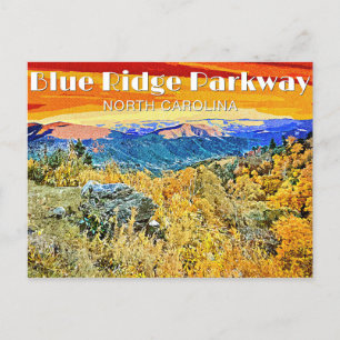 Cartão Postal Blue Ridge Parkway