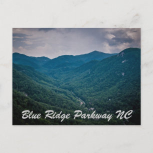 Cartão Postal Blue Ridge Parkway NC