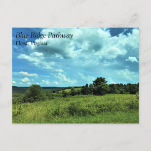 Cartão Postal Blue Ridge Parkway perto de Floyd, Virginia Postca