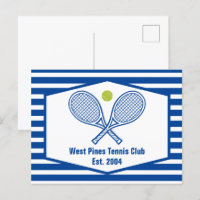 Blue Striped do Clube de País Tênis Personalizado