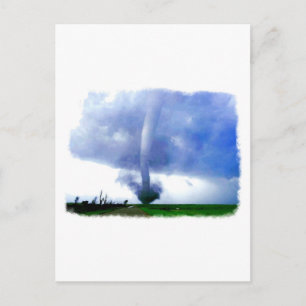 Cartão Postal Blue Tornado