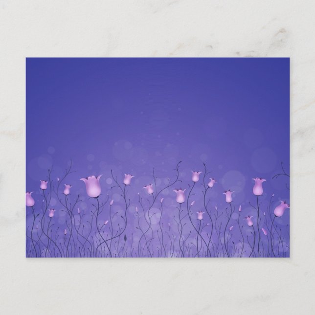 Cartão Postal Bluebells (Frente)