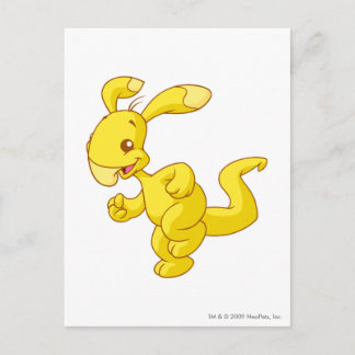 Cartão Postal Blumaro Dourado