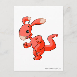 Cartão Postal Blumaroo Vermelho