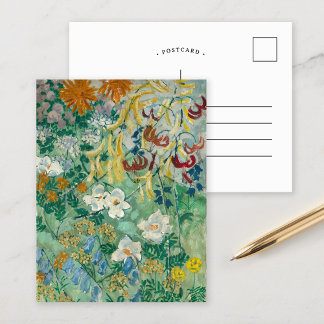 Cartão Postal Blumen | August Babberger