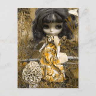 Cartão Postal Blythe e o Cogumelo