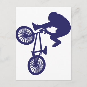 Cartão Postal BMX Biker