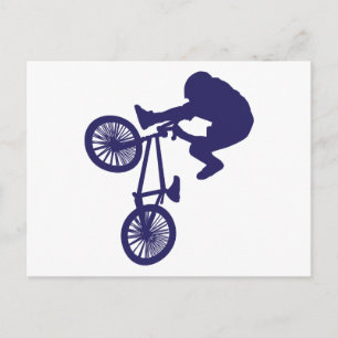 Cartão Postal BMX Biker