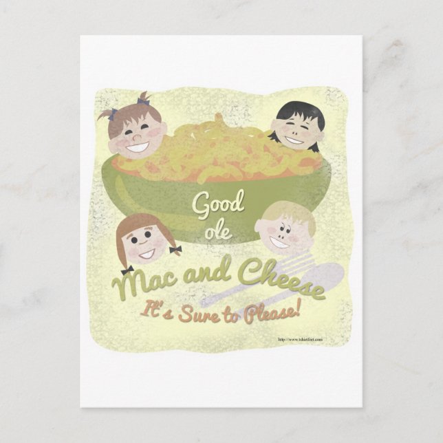 Cartão Postal Boa Ole Mac e queijo (Frente)