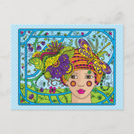 Cartão Postal Boa sorte!