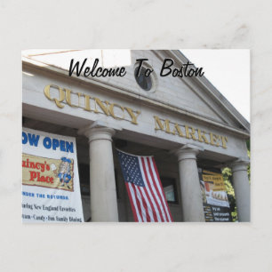Cartão Postal Boa vinda a Boston