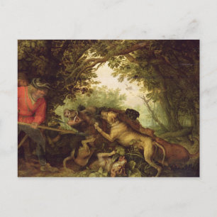 Cartão Postal Boar Hunt, 1611