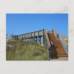 Cartão Postal Boardwalk, Flórida, Imagem de praia de Cape San B