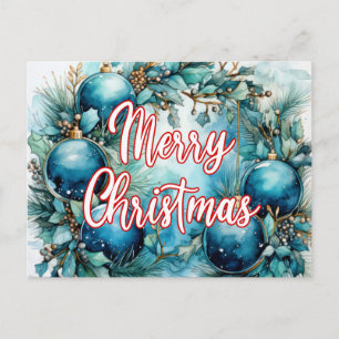 Cartão Postal Boas Festas Feliz Natal