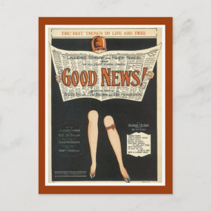 Cartão postal - Boas Notícias As Coisas Melhores d