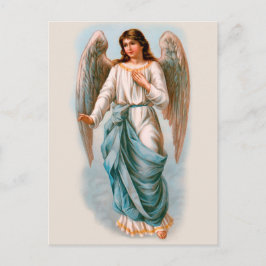Cartão Postal Boas saudações de Páscoa do Anjo Vintage CC1090