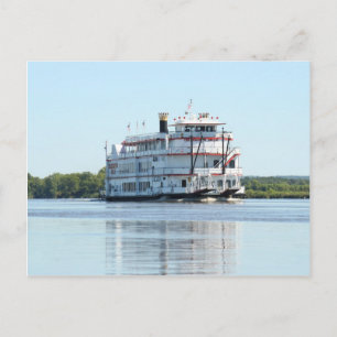 Cartão Postal Boat de remo