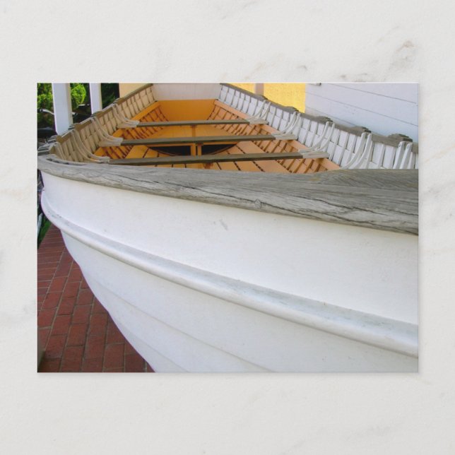 Cartão Postal Boat no Museu Matitime (Frente)