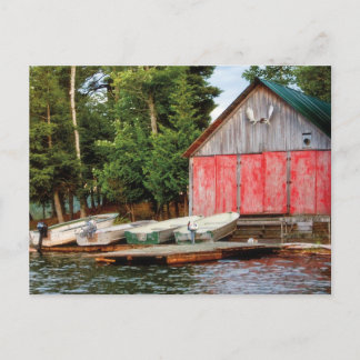Cartão Postal "Boathouse", Canadá Foto de Paisagem Exterior