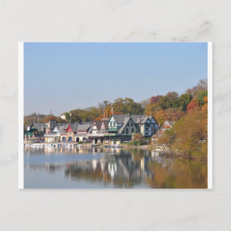Cartão Postal Boathouse Row Philadelphia