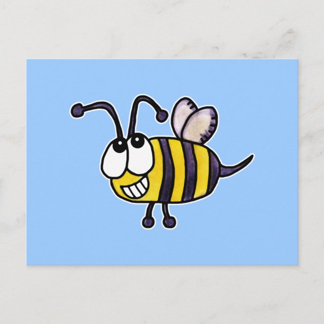 Cartão Postal Bobo Ama-Deus Só Porque (Frente)
