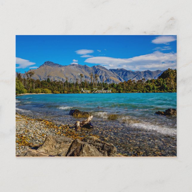 Cartão Postal Bob's Cove, Nova Zelândia (Frente)