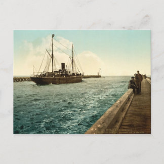 Cartão Postal Boca do porto, Dunquerque, França