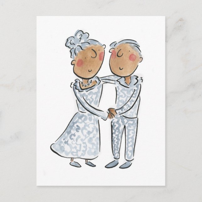 Cartão Postal Bodas de Prata (Frente)