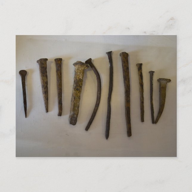 Cartão Postal Bodie Antique RR Spikes (Frente)