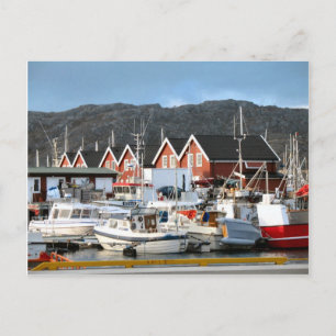 Cartão Postal Bodo, porto