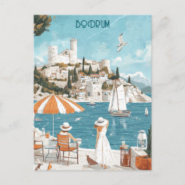 Cartão Postal Bodrum Castle Turkiye