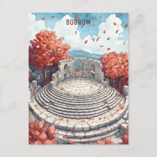 Cartão Postal Bodrum Turkiye