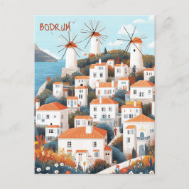 Cartão Postal Bodrum Turkiye Viagem