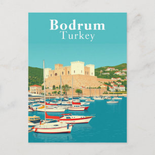 Cartão Postal Bodrum, Turquia - Arte Retroativa