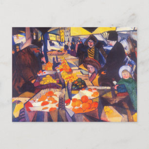 Cartão Postal Bogomazov - Sennoy Market, Kiev,