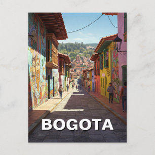 Cartão Postal Bogota Colombia La Candelaria Bogotá