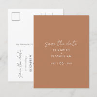 Boho Abstrato | Caramel Mocha Salve a Data