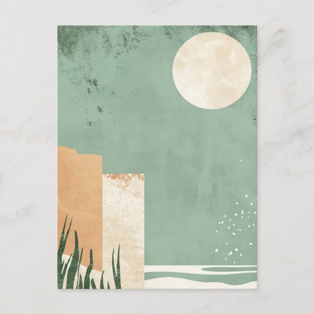 Cartão Postal Boho Beach (Frente)