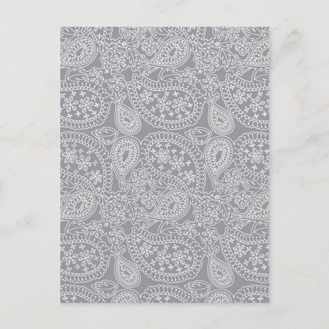 Cartão Postal Boho Vintage (Frente)