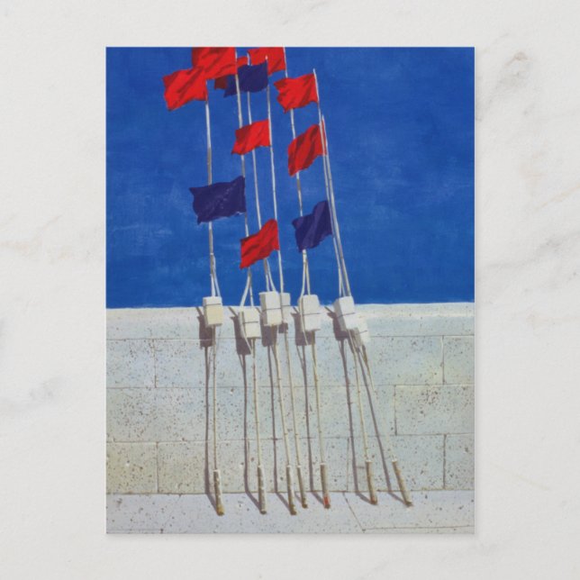 Cartão Postal Boias de lagosta dos anos 90 (Frente)