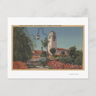 Cartão Postal Boise, ID - View of Union Pacific