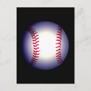 Cartão Postal Bola de Baseball