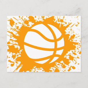 Cartão Postal bola de basquete