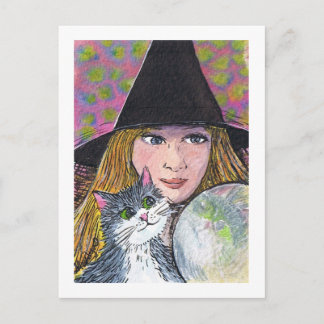 Cartão Postal Bola de cristal